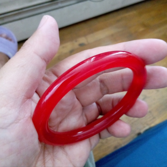 Red Agate - Bracelet/ Bangle - Picture 1 of 5